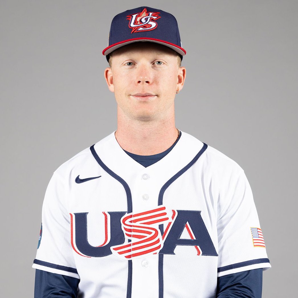 Pete Crow-Armstrong in his Team USA threads 🇺🇸🔥