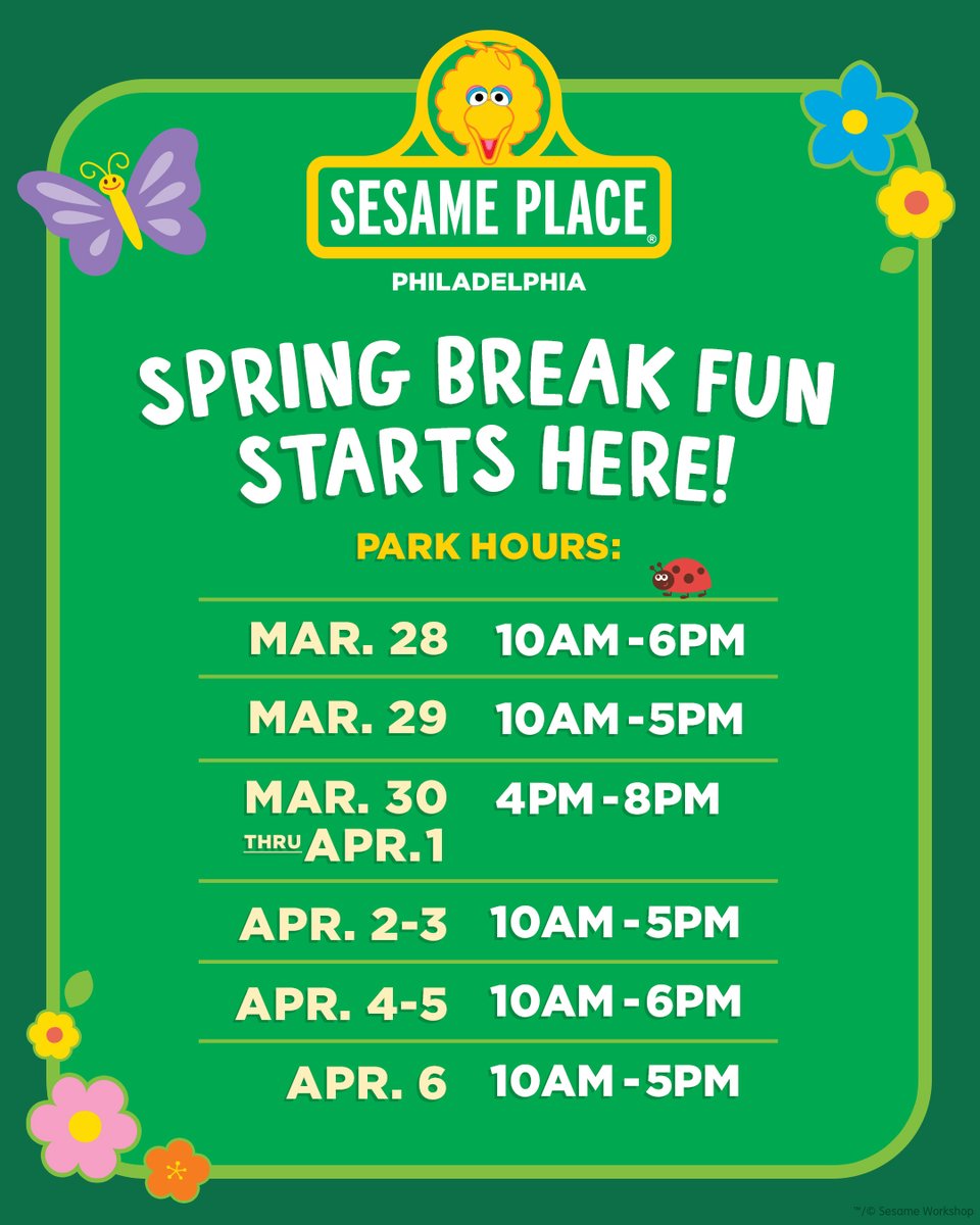Sesame Place Philadelphia tweet media