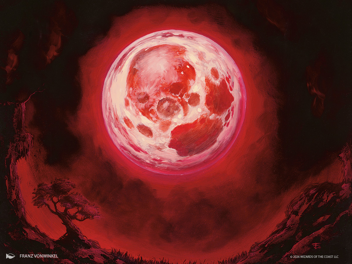wizards_magic's tweet photo. Don't forget to charge your Mountains tonight. #Bloodmoon https://t.co/FWSh3Lmjx1