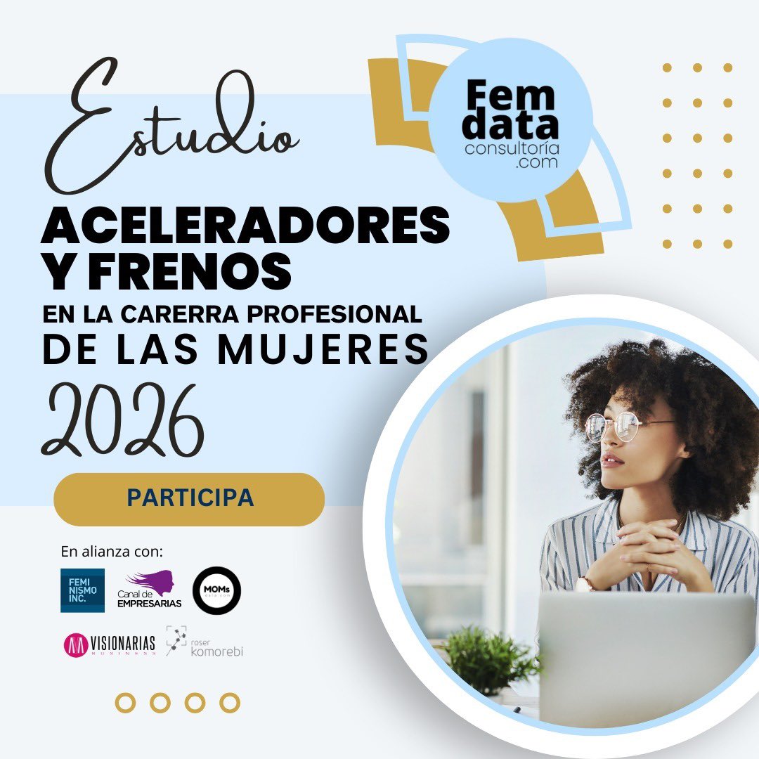 VanyVany's tweet photo. Ya está abierta la 2da edición del estudio
*“Aceleradores y Frenos en la carrera profesional de las mujeres” de @FemdataC 

📍 Consulta anónima y breve (5 min)
📍 Enfoque regional: Iberoamérica

Participa aquí 👉 https://t.co/lVQmNQZhWz

Gracias por sumar tu experiencia 💜 https://t.co/uEePf9T0wf