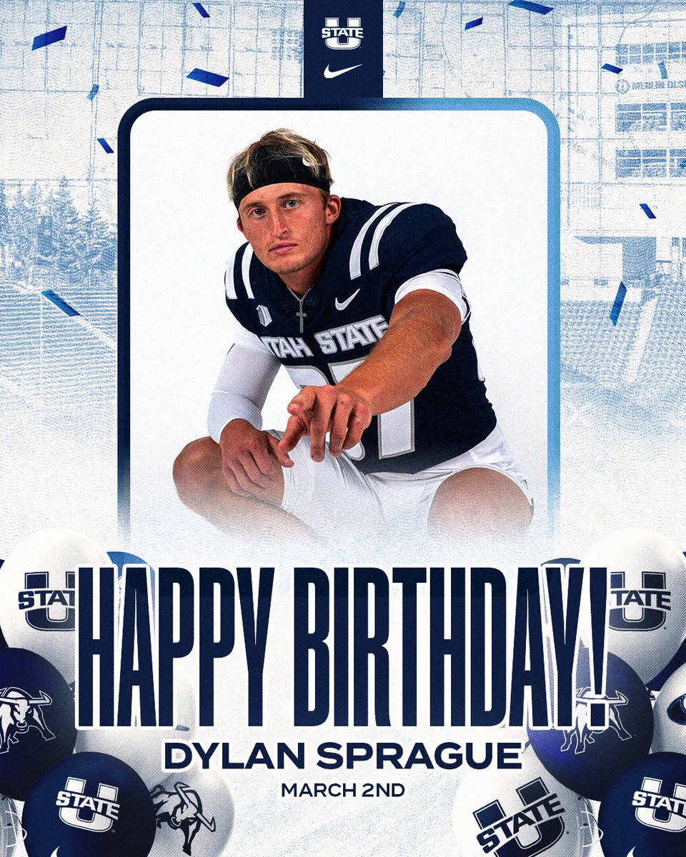 USUFootball's tweet photo. Wishing a happy birthday to @dylan_spraguee &amp; @MageoRonnie! 🥳 https://t.co/QNDddcEvGp