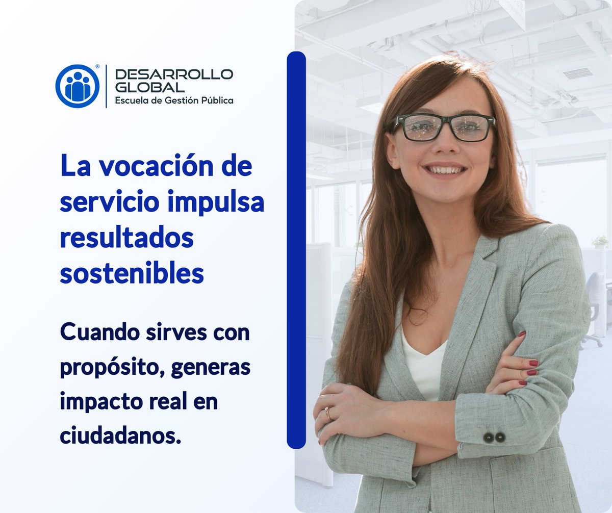 DezaGlobal's tweet photo. La vocación de servicio impulsa resultados sostenibles 🤝✨🙌🏻 Capacítate y fortalece tu impacto profesional 👉🏻 https://t.co/yUKgA7WcdE 

En la gestión pública, servir con convicción fortalece instituciones y transforma realidades 🇵🇪📊

#VocaciónDeServicio #GestiónPública https://t.co/EN6xEC7tOs