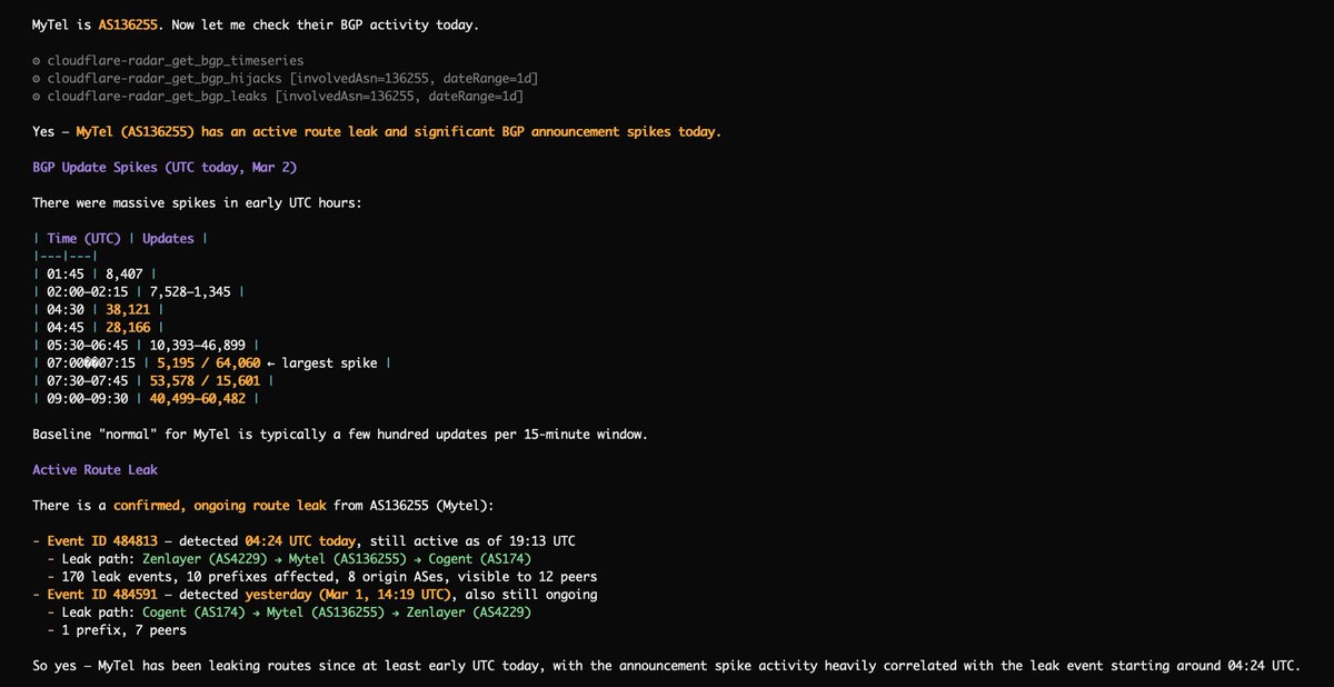 next_hopself's tweet photo. “Do you see any BGP anomalies involving MyTel today?”

This is cool. https://t.co/H3gwlmtTlO