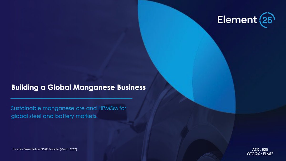 Element 25 Limited tweet media