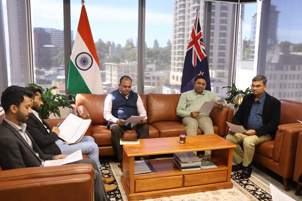 India in Auckland tweet media