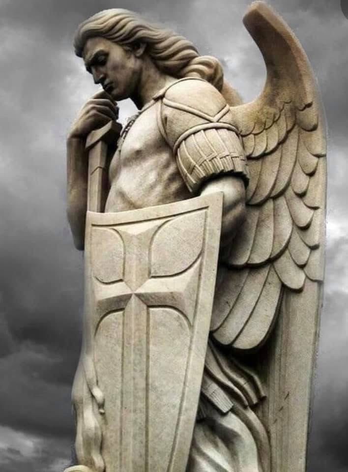 Millman610's tweet photo. Saint Michael, watch over our brave men and women in uniform. Stand at their side, shield them from harm, and bring them home safely 🇺🇸 https://t.co/3ohIKnG5Xh