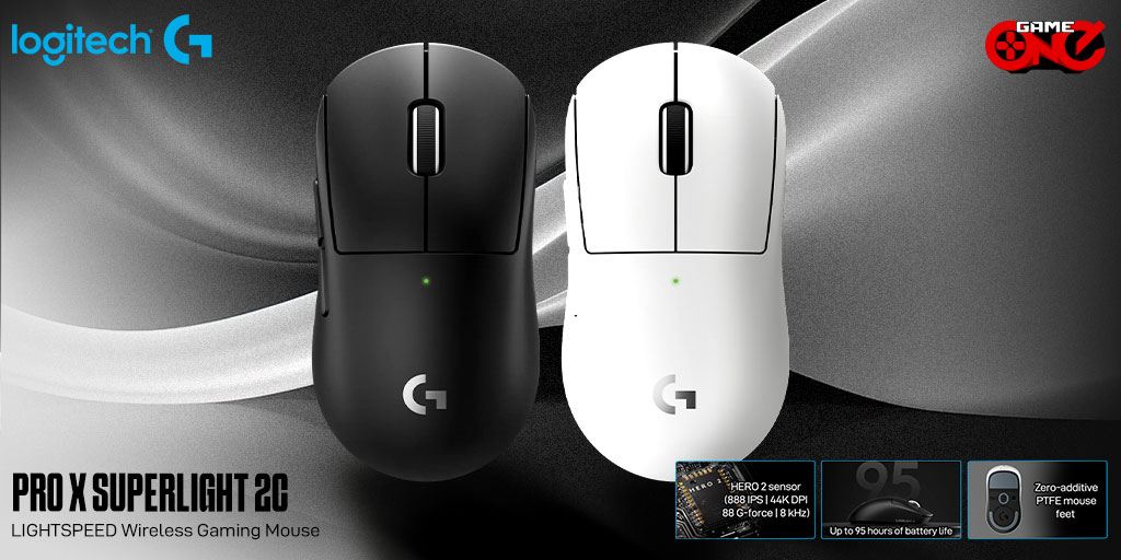 gameoneph's tweet image. Logitech G PRO X Superlight 2c, HERO 2, 8000Hz, LIGHTSPEED wireless, up to 95hrs battery. 

🛒Shop Now: bit.ly/3IEYizO

#LogitechGProXSuperlight2c #LogitechG #WirelessGamingMouse #HERO2Sensor #8000HzPollingRate #LightweightGamingMouse #gamingmice #PCGamingGear #gameoneph