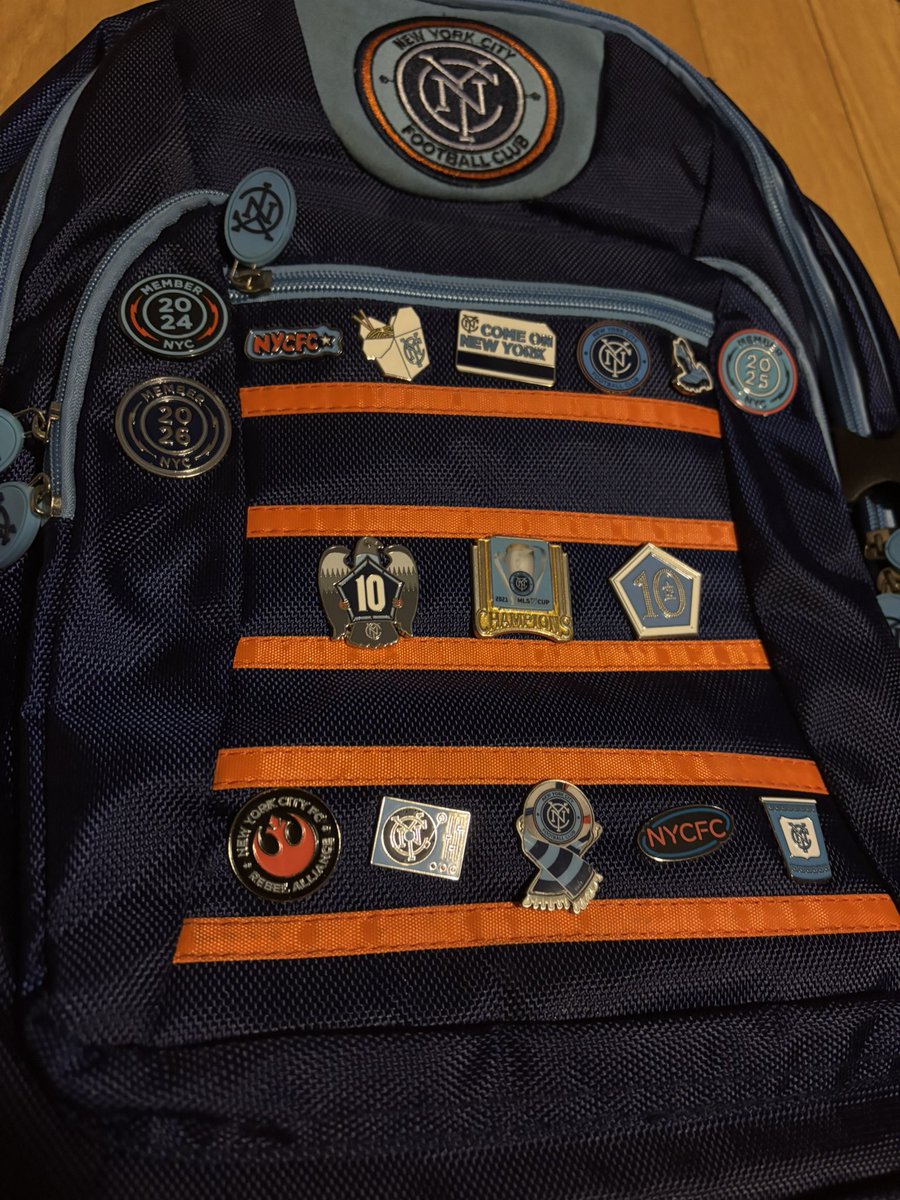 anyone else have a <a href="/newyorkcityfc/">New York City FC</a> pin collection??

#NYCFC