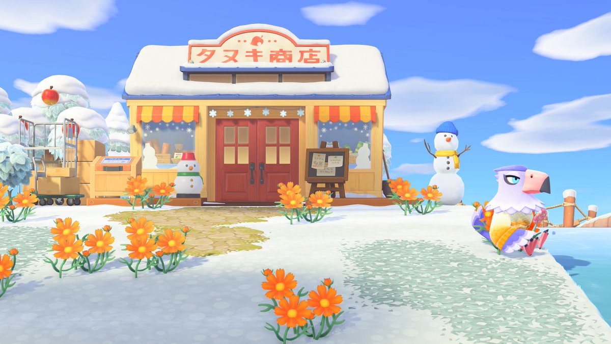 ho___75's tweet photo. ⛄❄

 #あつ森 
 #あつまれどうぶつの森 
 #あつ森写真部 
 #ACNH https://t.co/Y0xvvVF90l