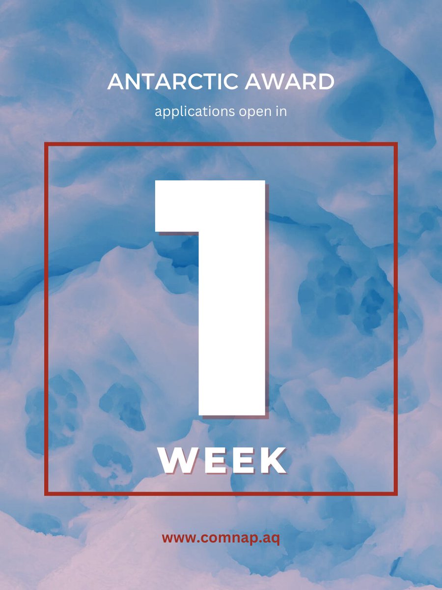 Council of Managers of National Antarctic Programs tweet media