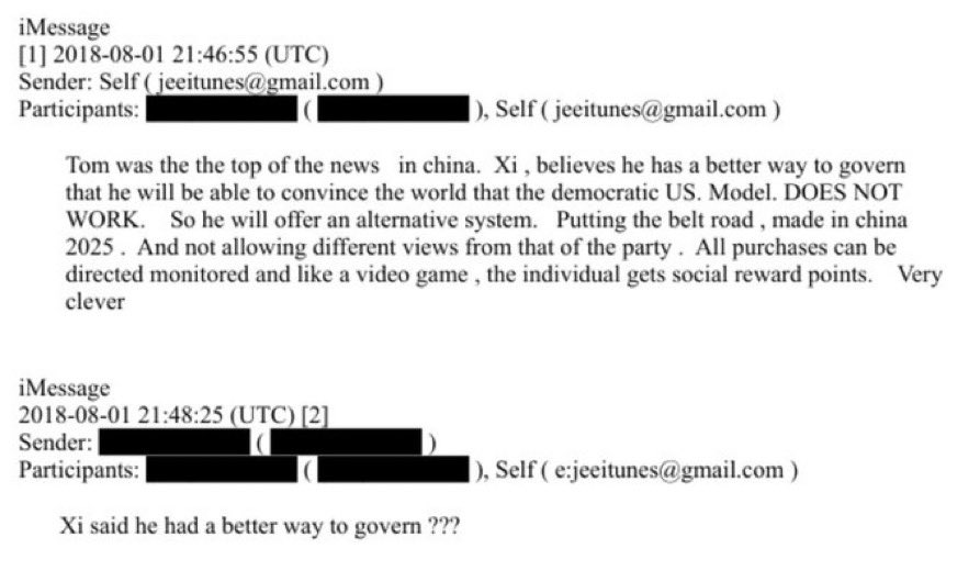 <a href="/pmarca/">Marc Andreessen 🇺🇸</a> <a href="/RobertJSalvador/">Robert J Salvador</a> China-aligned EA decels were in favor of government control of AI only while that government was subverting the West and selling Xi’s techno-tyranny as the solution. Those same EA decels are opposed now that their AI is being used to dismantle China’s Belt and Road Initiative: