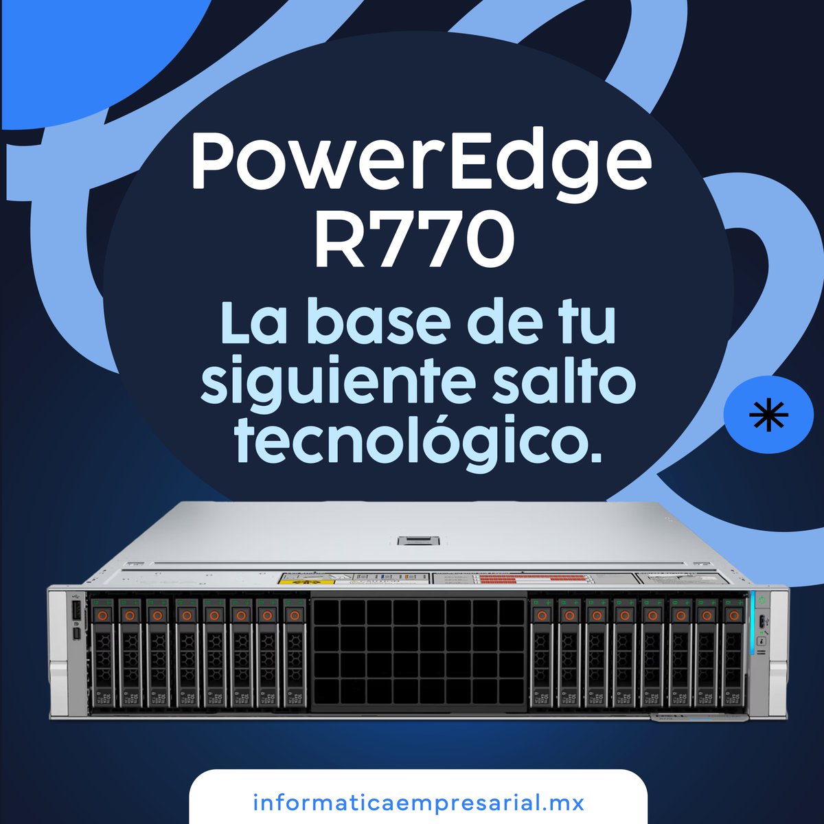 Informatica_MX's tweet photo. Modernizar el data center no se trata solo de cambiar hardware. 🔄

Se trata de elegir un servidor que evolucione contigo.

PowerEdge R770: la base de tu siguiente salto tecnológico. ⚙️

¿Listo para dar el siguiente paso? 📲81 1596 6670

#DellTechnologies #PowerEdge #DataCenter https://t.co/5QHfpnnBBi
