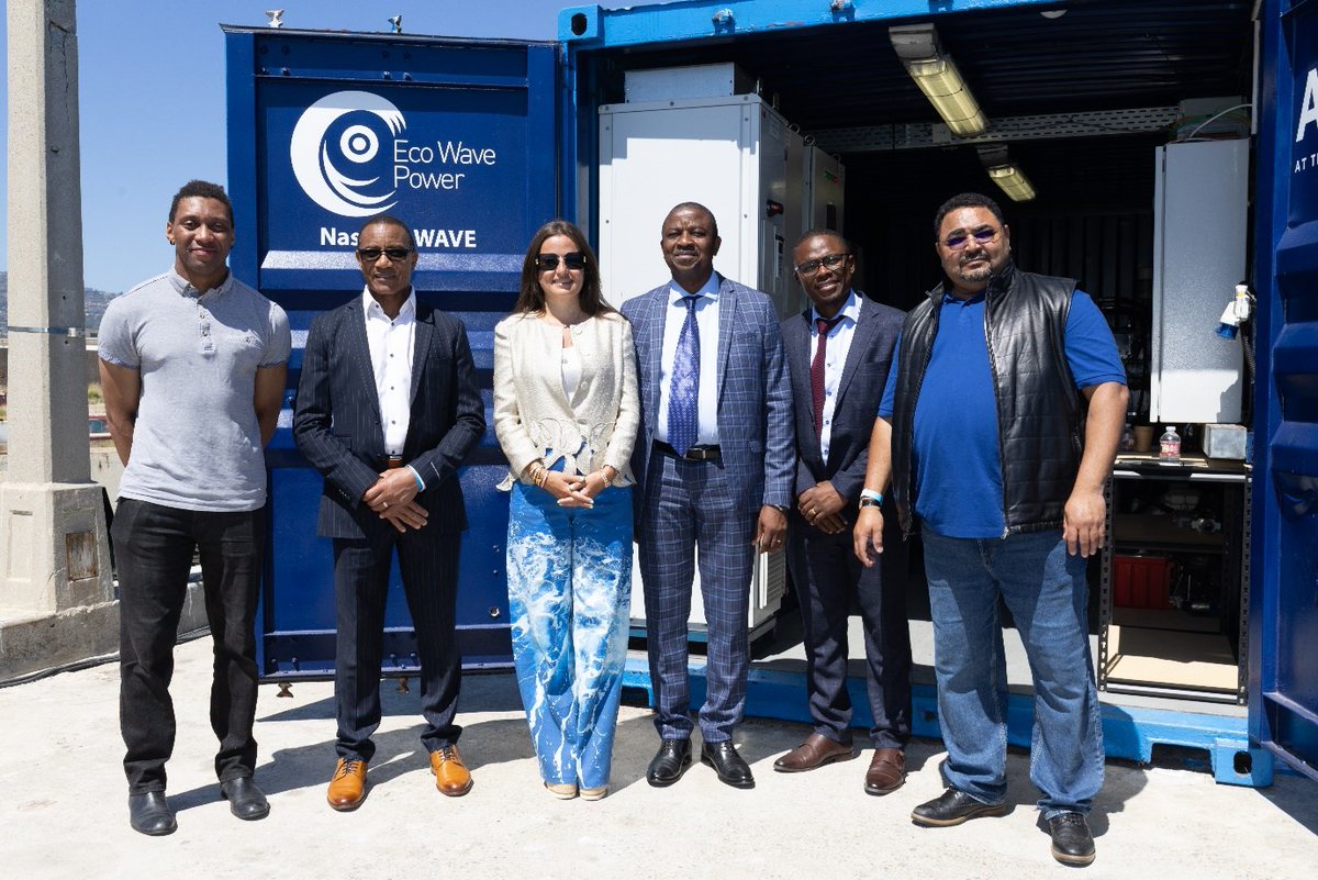 FactorThisMedia's tweet photo. Eco Wave Power sets eyes on South Africa with ‘encouraging’ wave energy feasibility study https://t.co/Uxc54n0xGs

#Hydropower #News #TidalWaveEnergy #Renewables https://t.co/rYRHVNpP2i