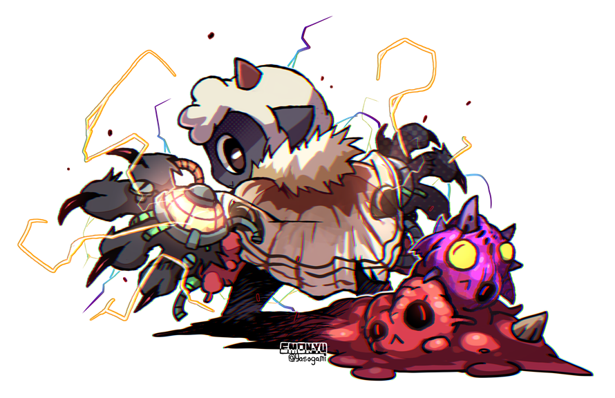 「詐称者の羊毛好き #cultofthelambfanart」|EMON-YUのイラスト