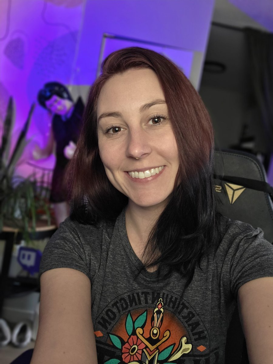 Refreshed my hair ready for the thon to resume tomorrow! Back to all day every day streams for a bit. 85 hours remaining! I'll see you there :)