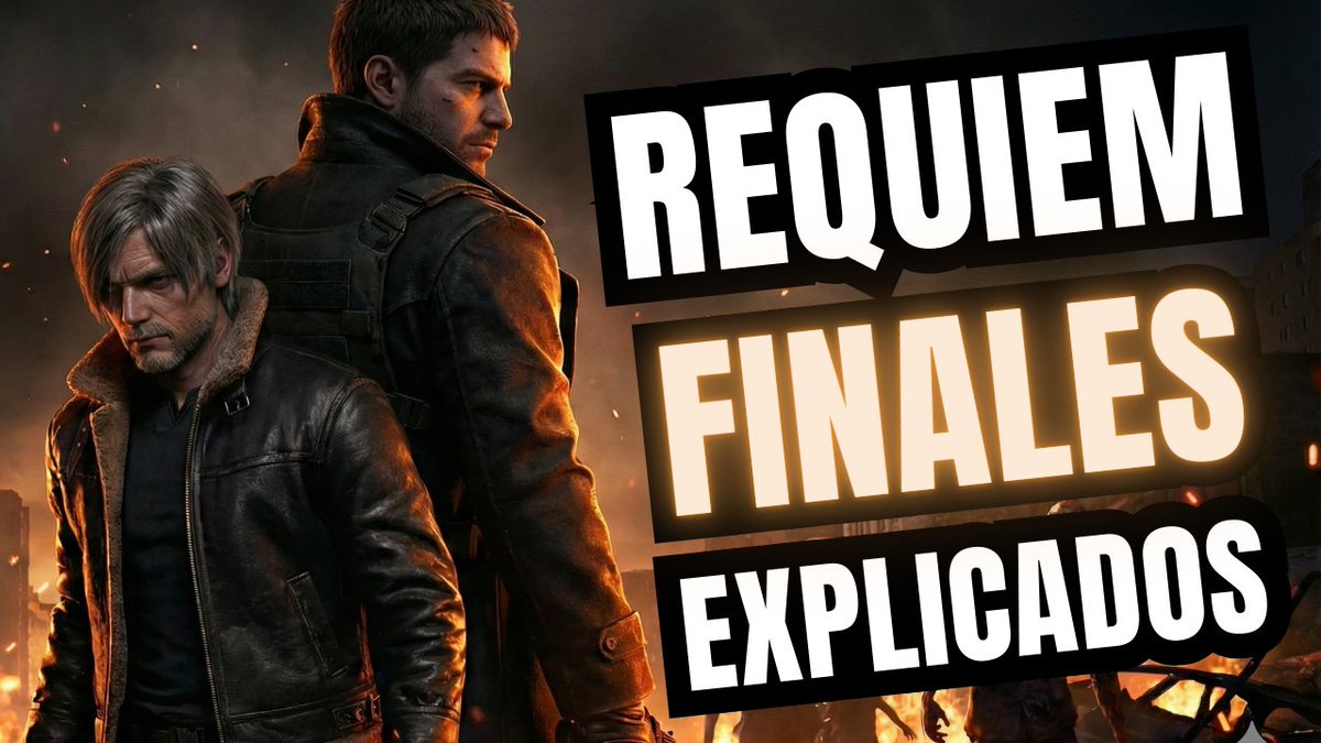 Iron_mxx's tweet photo. 🔥 Que ocurrirá a continuación, y cuál será el futuro de la saga al final de resident evil requiem, pues todo apunta a qué por fin Cris y León deberán juntar fuerzas para acabar.con un mal mayor 

💀 Aquí en mini por si llevan gusto: https://t.co/nF4WctqKrc https://t.co/3yxXZ7e7ht