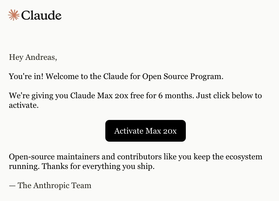 awesomekling's tweet image. thanks @AnthropicAI 🧡