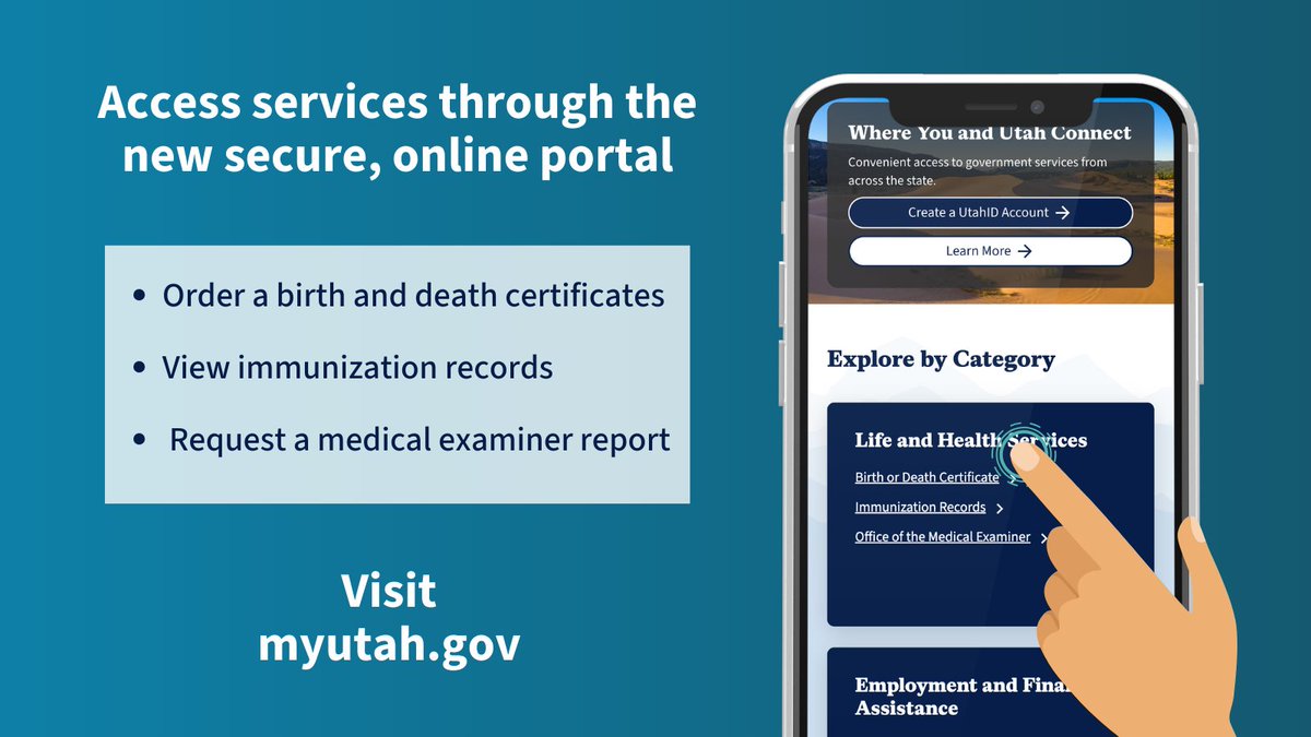 Utah Department of Health and Human Services tweet media