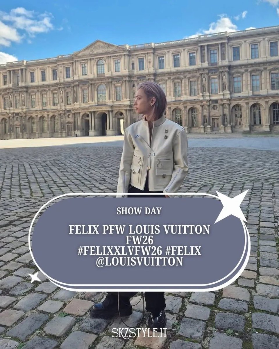 olicitymaniac's tweet photo. It’s a joy to witness Felix at Louis Vuitton’s awe-inspiring Women’s Fall Winter 2026 show.

FELIX FASHION TRAILBLAZER
#FELIXxLouisVuittonPFW #FELIX 
@LouisVuitton https://t.co/Yca4VqMz9E