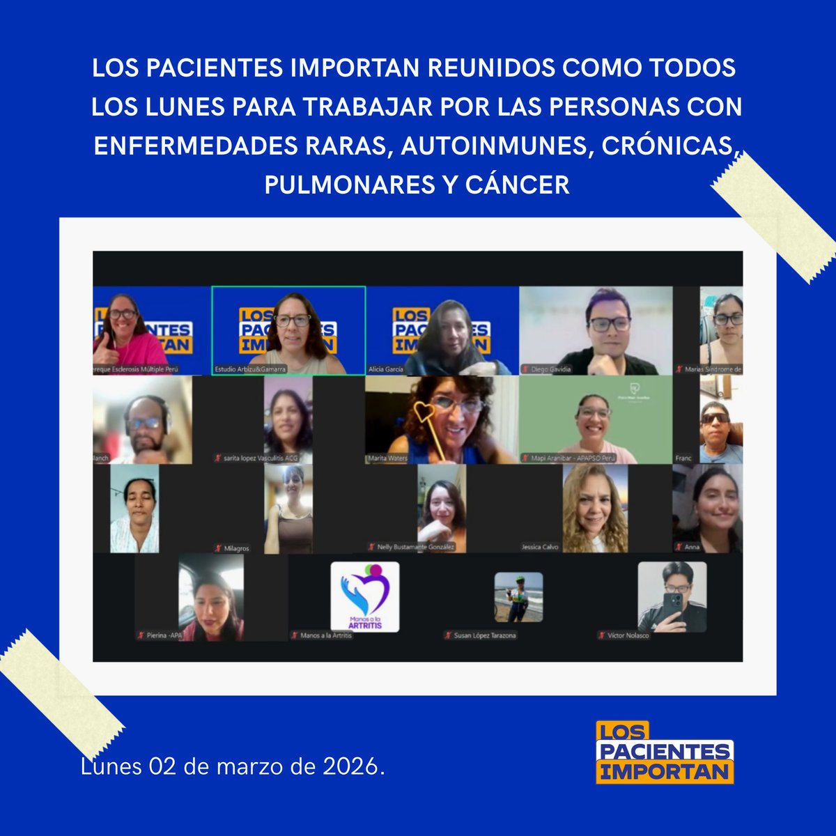 Los Pacientes Importan tweet media