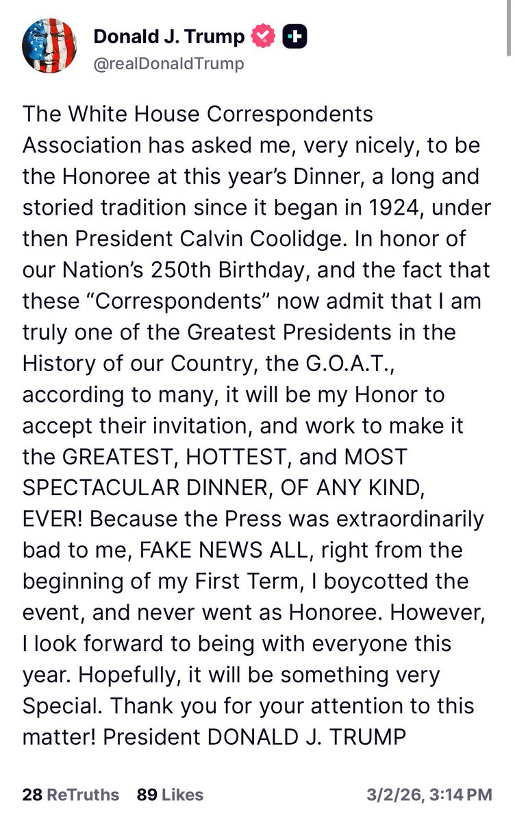 WE COULD NOT WRITE IT BETTER OURSELVES. 

beyond parody