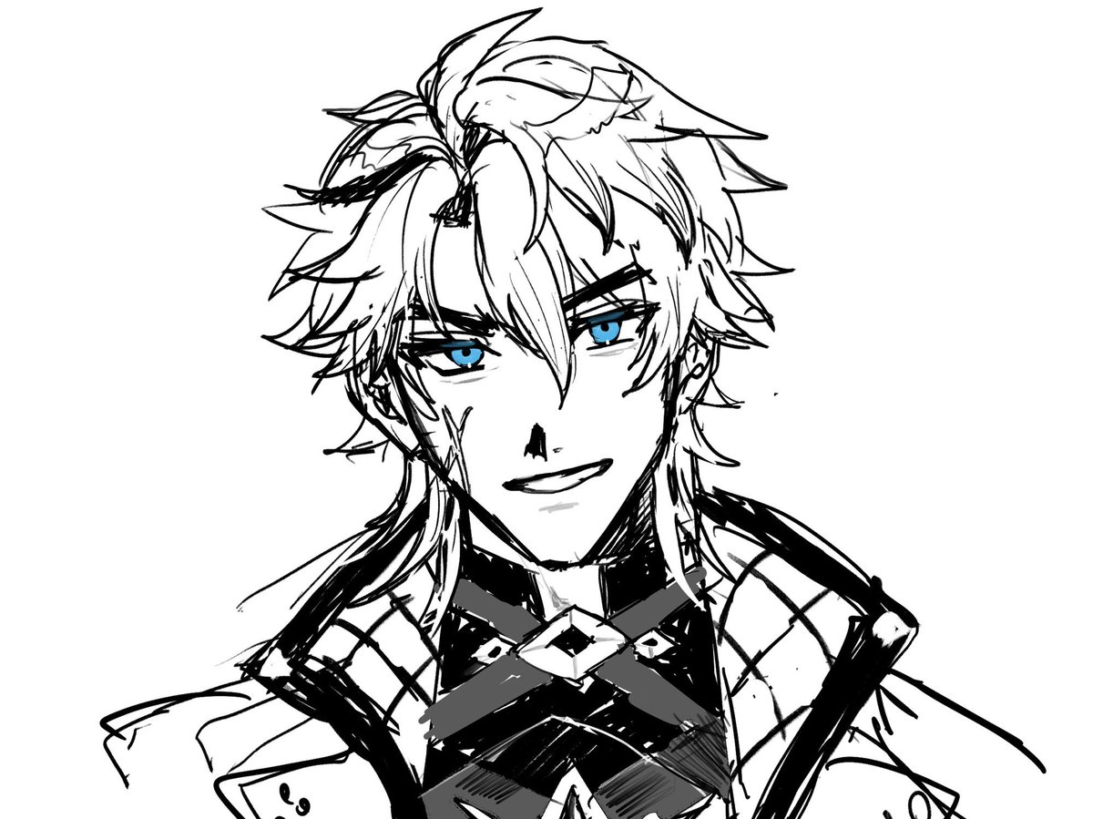 detochi07's tweet photo. 描きかけのファルカとらくがきのファルカ https://t.co/iIH2Ap1b11