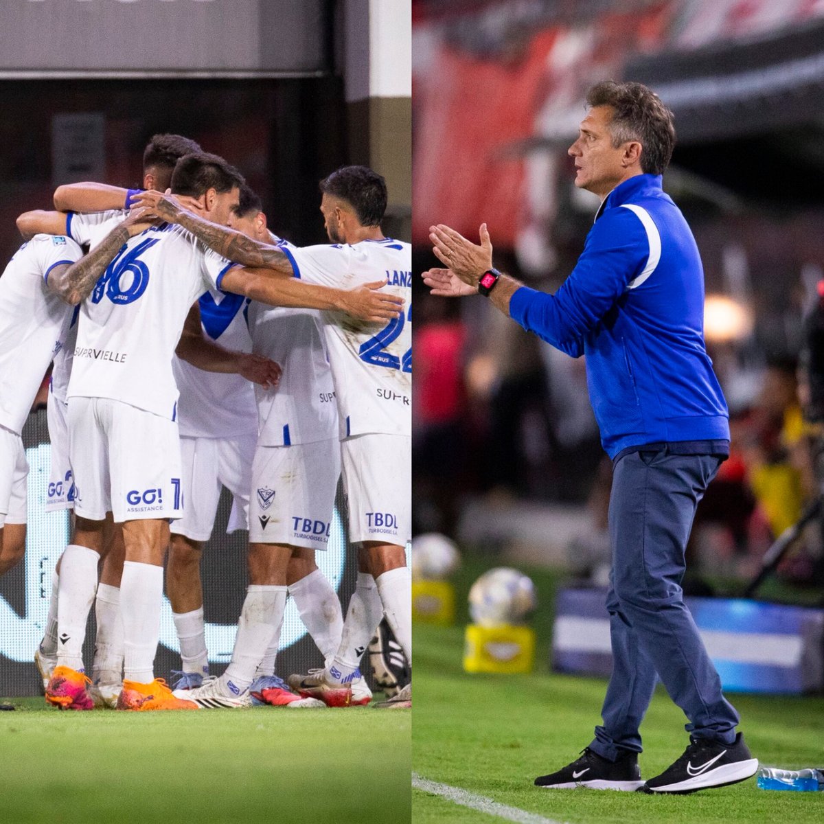 giraltpablo's tweet photo. Atención al presente del Vélez Sarsfield de Guillermo Barros Schelotto:

✅️Le acaba de ganar el duelo de punteros a Estudiantes en La Plata.
✅️Le ganó a River y a Boca con dos semanas de diferencia. 
✅️Tres partidos sin recibir goles.
✅️Es LÍDER INVICTO del Grupo A.

👏🏻🔝 https://t.co/HTzYeP3230