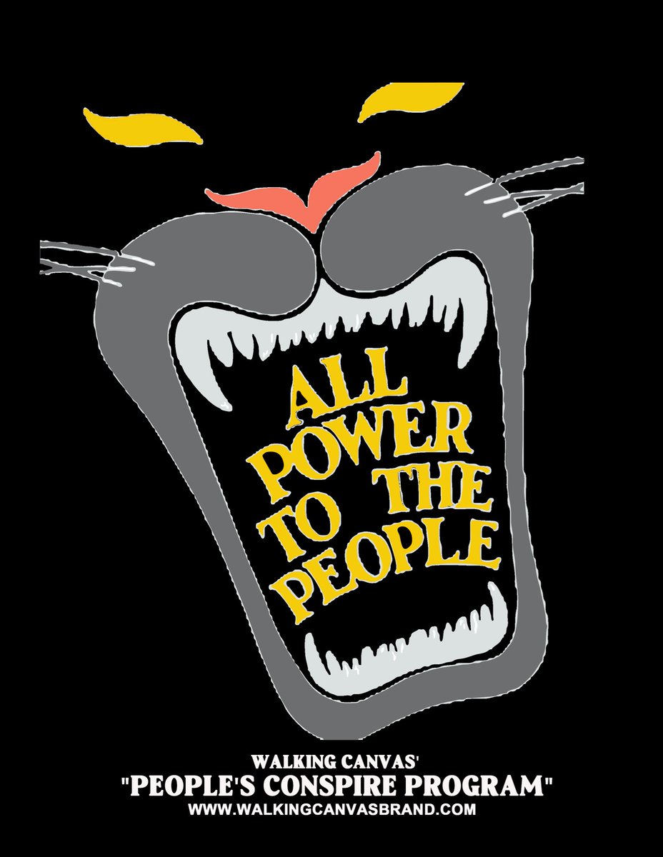 WalkingCanvasTM's tweet photo. PEOPLE’S
CONSPIRE
PROGRAM
#BHM

“SURVIVAL IS POLITICAL”

2/26 https://t.co/vBbcUoTWiS