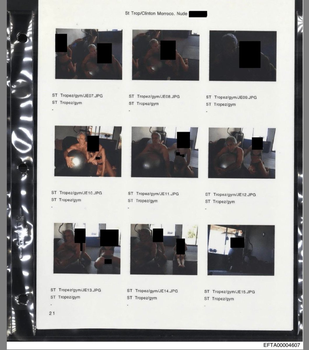 EpsteinupdatesX's tweet image. More photos of #Clinton , #Epstien  and #Maxwell  from the files but heavily redacted 

🔗👇
justice.gov/epstein/files/…