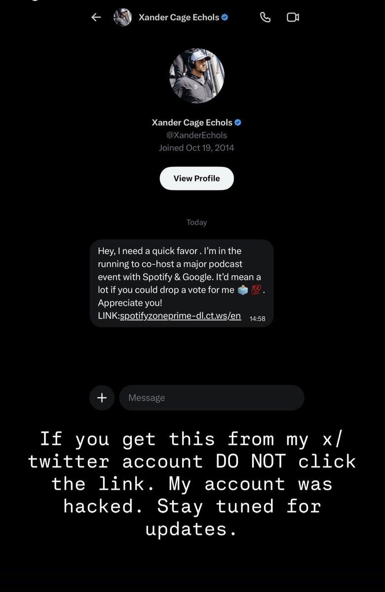 X Long Snapping tweet media