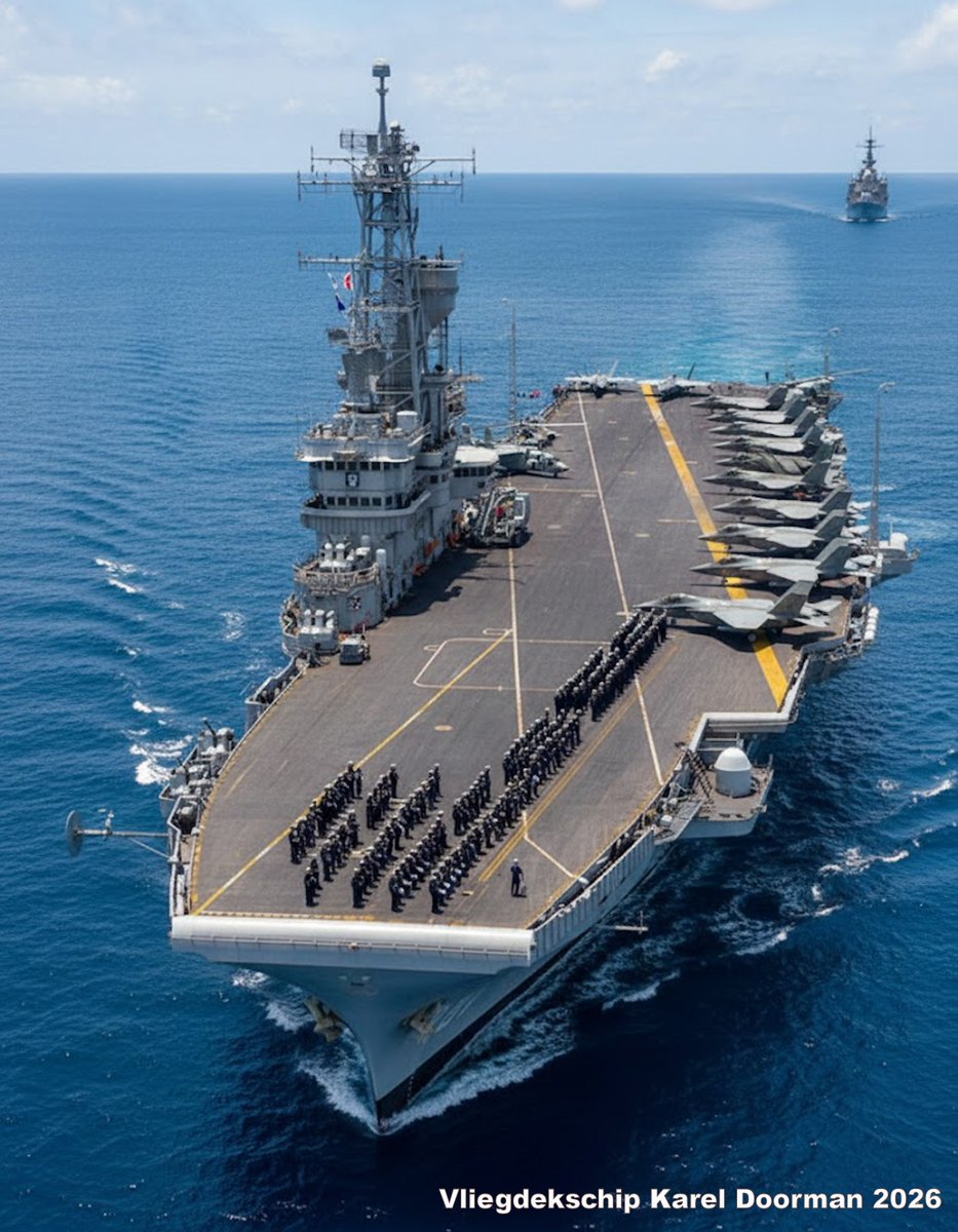 ConducteurNH's tweet photo. Nederland stuurt Vliegdekschip "De Karel Doorman" naar Iran in 2026 upgrade 😂 https://t.co/NTr62IZEPQ