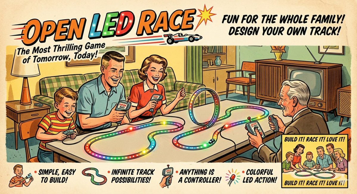 Open LED Race 🌎 tweet media