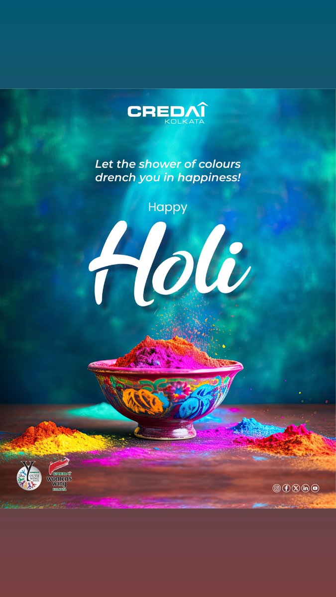 May the colours of Holi fill your life with joy, love, and happiness! 

দোল যাত্রার অভিনন্দন ।

Happy Holi and Greetings on Dol Jatra🎨

#happyholi2026 
#DolJatra