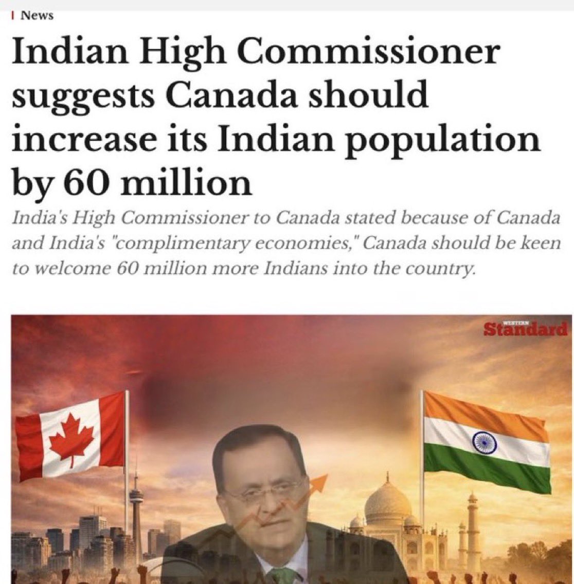 Why are Canada’s leaders so eager to turn their country into India 🇮🇳 ?