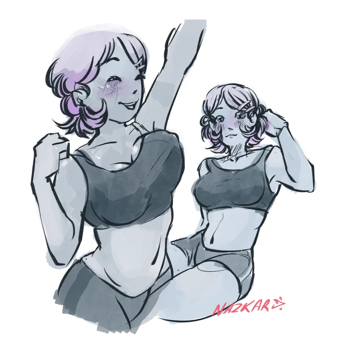 in the clip studio paint. straight up "objectifying it" and by "it", haha, well. let's justr say. The womom