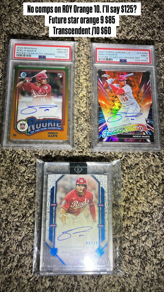 Some Noelvi Marte 1st &amp; RC Autos fs! 
Prices on pictures, dm if you’d like to split.
<a href="/HobbyRetweet_/">Hobby Retweet</a>