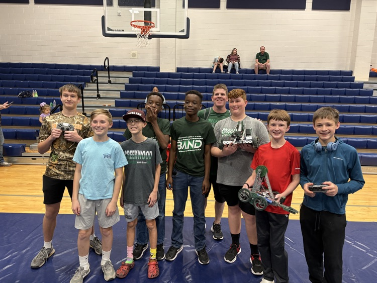 HumbleISD_CMS's tweet image. On Saturday, our Creekwood Robotics Teams competed in the district robotics competition at West Lake MS. Out of the 10 teams that competed, Creekwood MS won 1st, 3rd and 4th place overall! #TheColtWay
