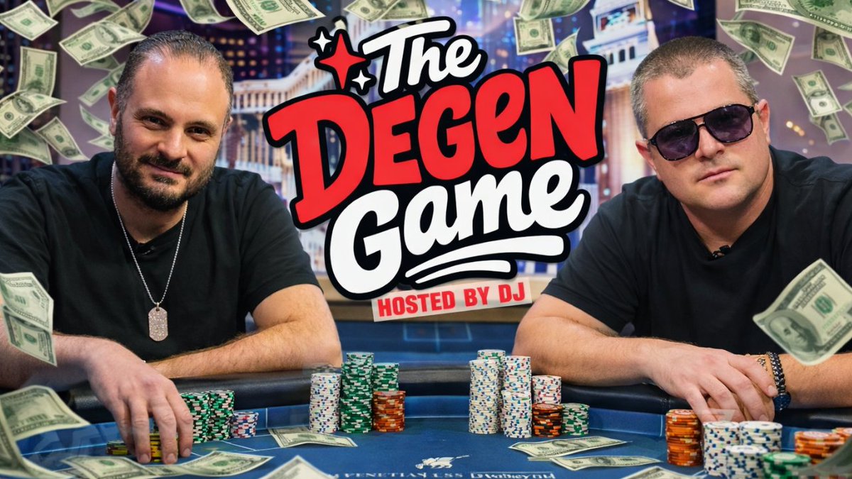 🚨THE DEGEN GAME🚨

Watch me play $25/$50 HIGH STAKES‼️

📺:youtube.com/watch?v=ihCBor…