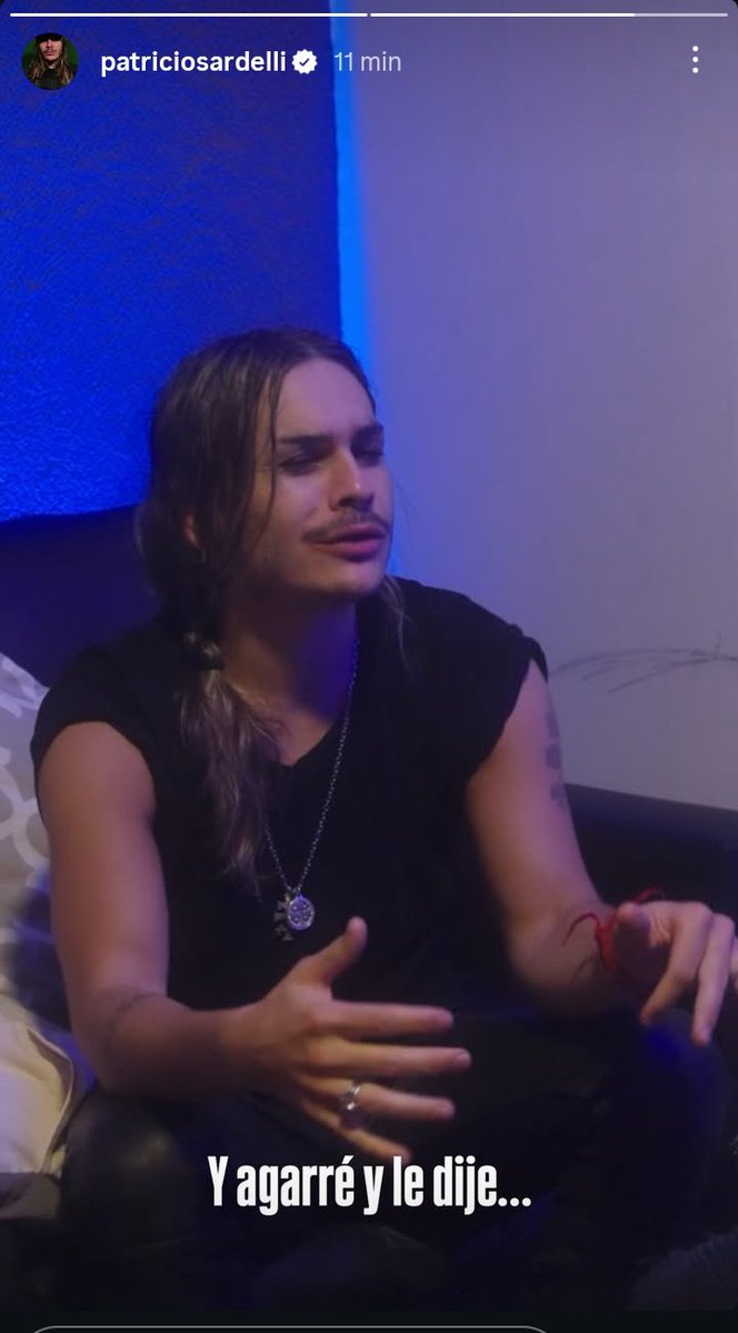 QUE LE DIJISTE??? HABLA LOCOOOO <a href="/AIRBAGoficial/">Patricio Sardelli</a>