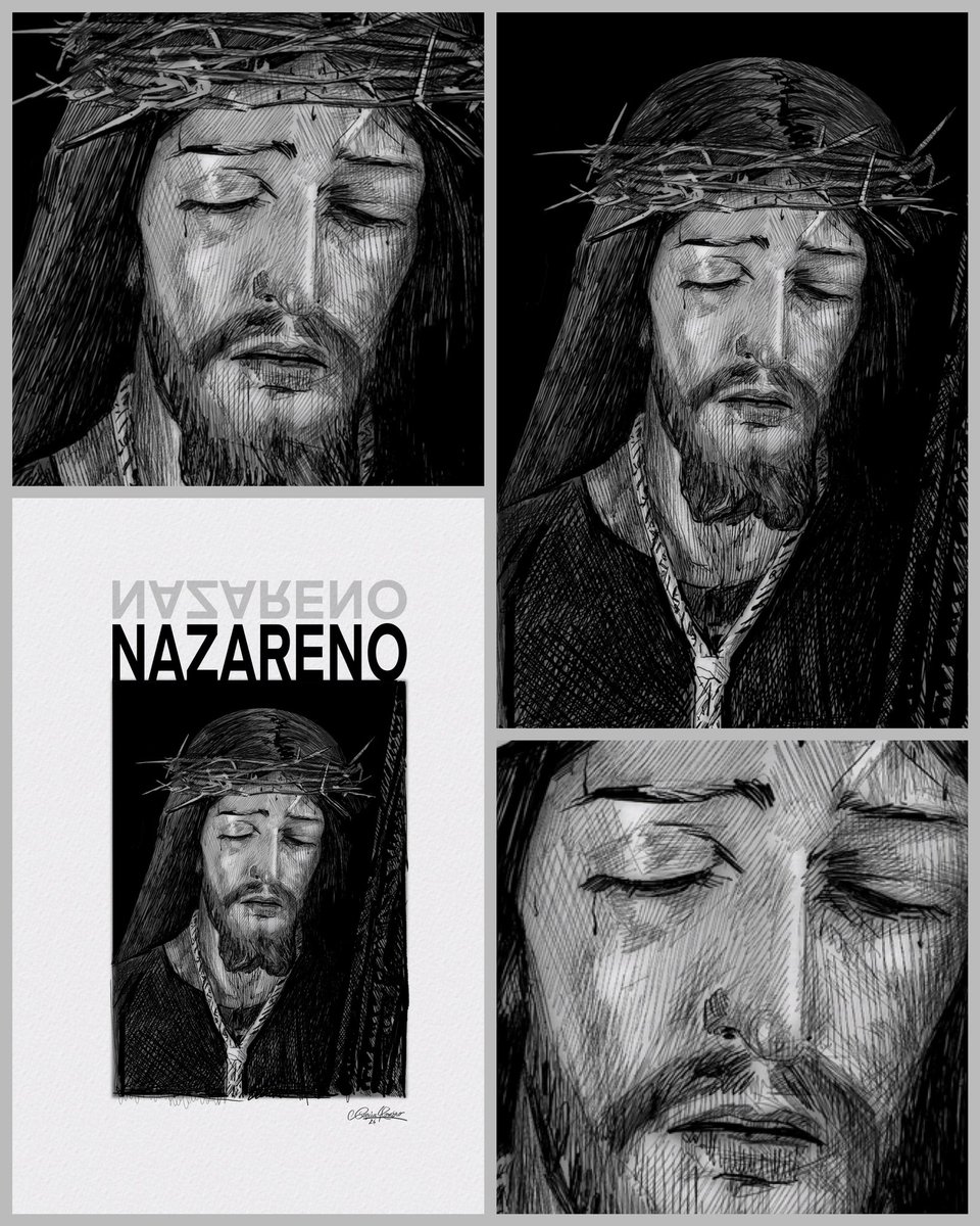 artegciaromero's tweet photo. ✍��� RETO DIARIO 175. de 365
ilustraciones de fe y trazos. 
NTRO PADRE JESÚS NAZARENO (PASO MORADO ALBOX ALMERÍA) 
#reto365 #ilustraciones #trazos #malaga #SSanta #albox #almeria #pasomorado #nazareno https://t.co/KaY456G9RQ