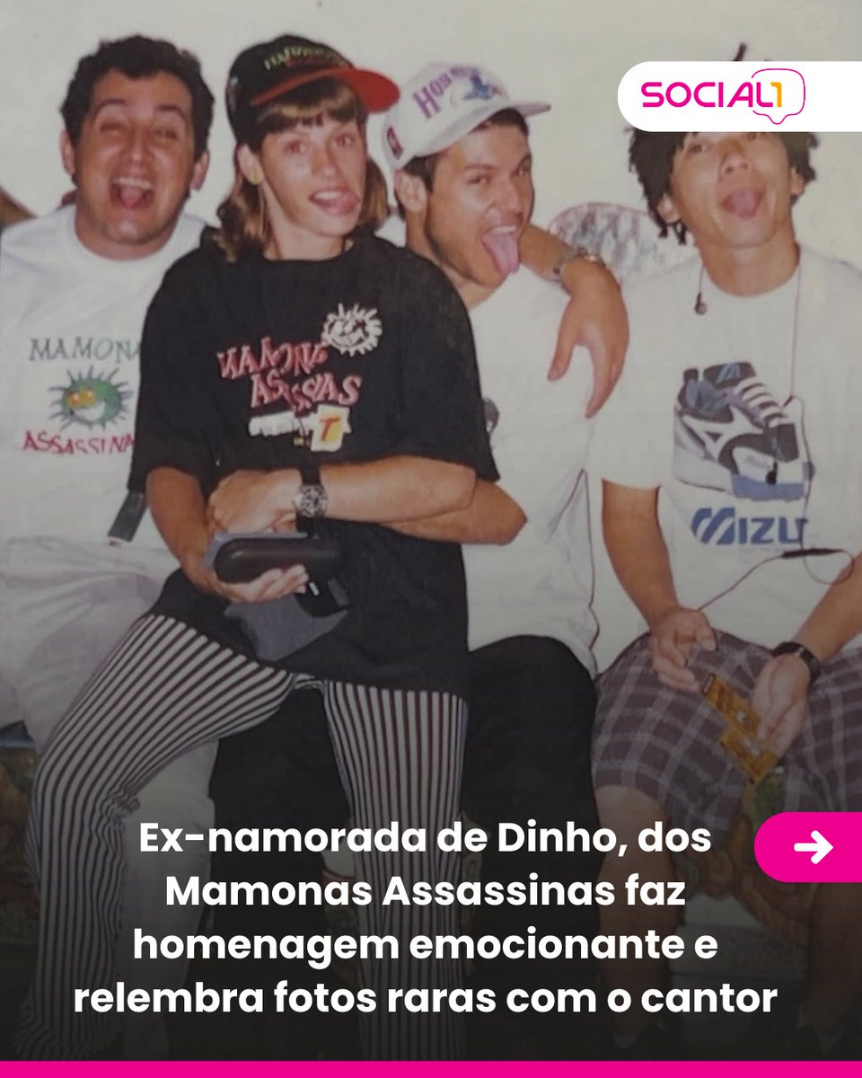 blogsocial1's tweet photo. 🎤📸 Homenagem emocionante!

Dinho (Mamonas Assassinas) foi lembrado por sua ex, Valeria Zoppello, que compartilhou fotos raras e momentos da relação, emocionando fãs.
#Dinho #MamonasAssassinas #Lembranças #Famosos #Social1  im  digital
#digital https://t.co/Im6E6whgK9