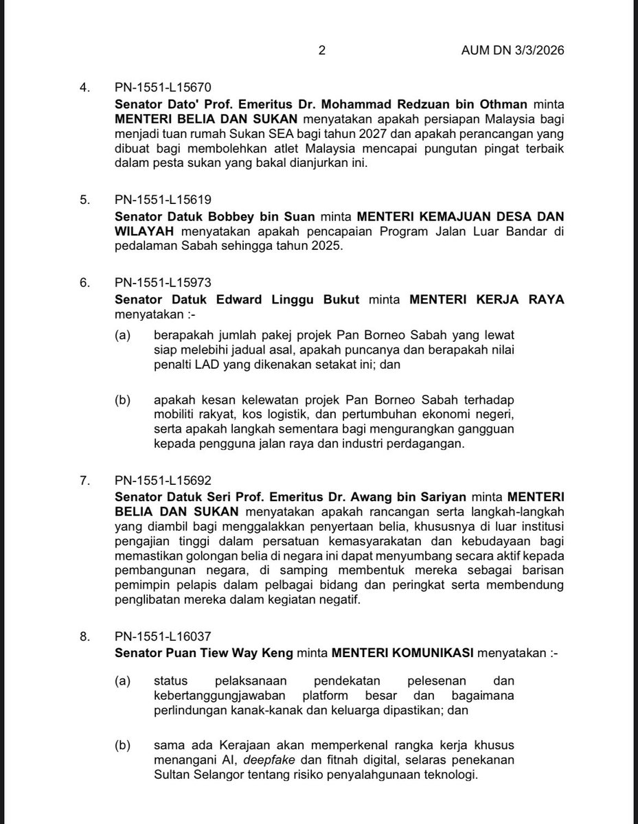 Parlimen Malaysia tweet media