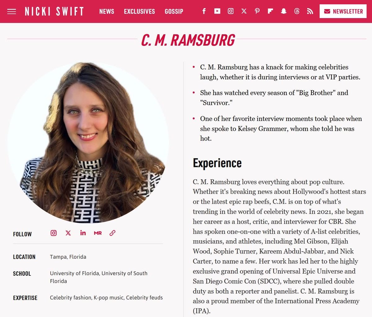 C. M. Ramsburg tweet media