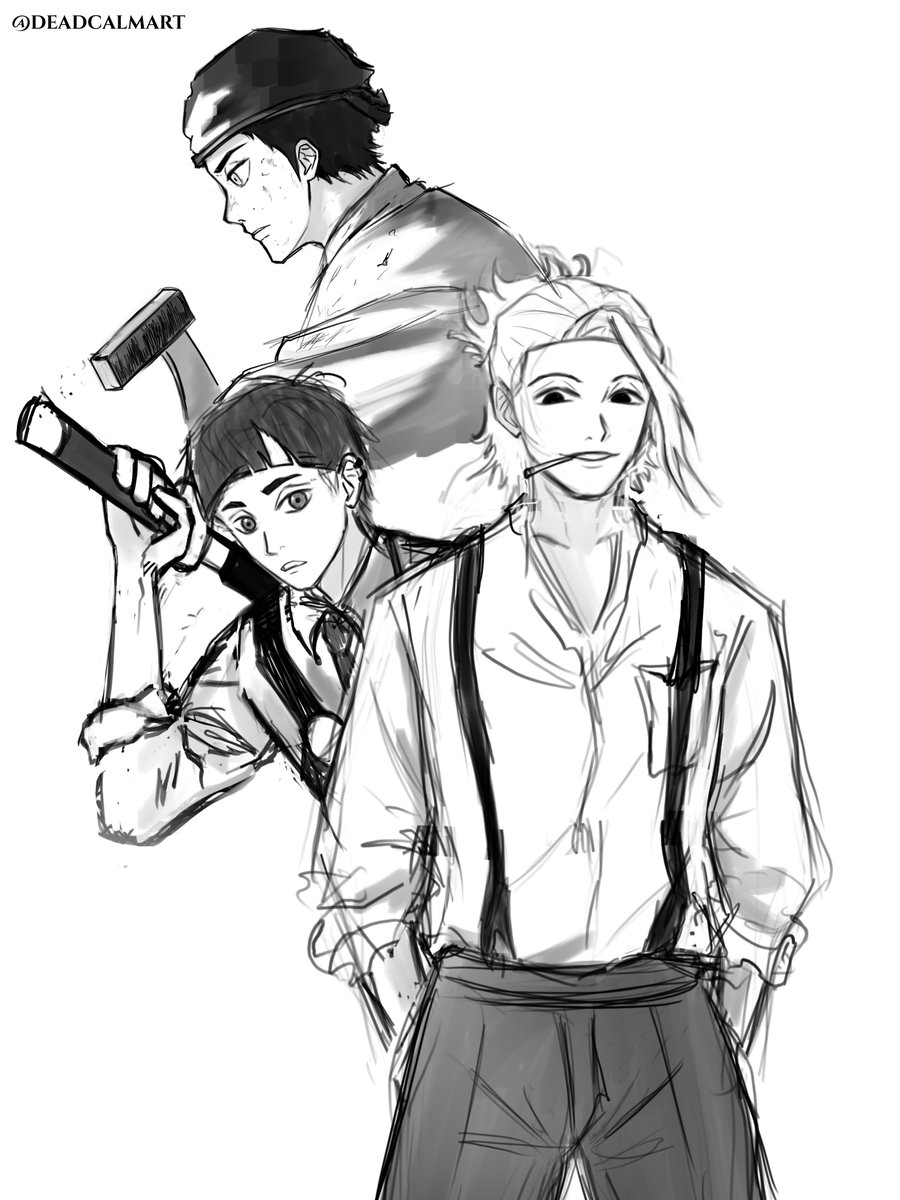 Deadcalmart's tweet photo. #kagurabachi113 
Seitei War Arc little sketch https://t.co/2OedmcuawQ