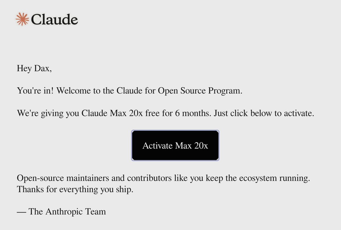 Program invite email