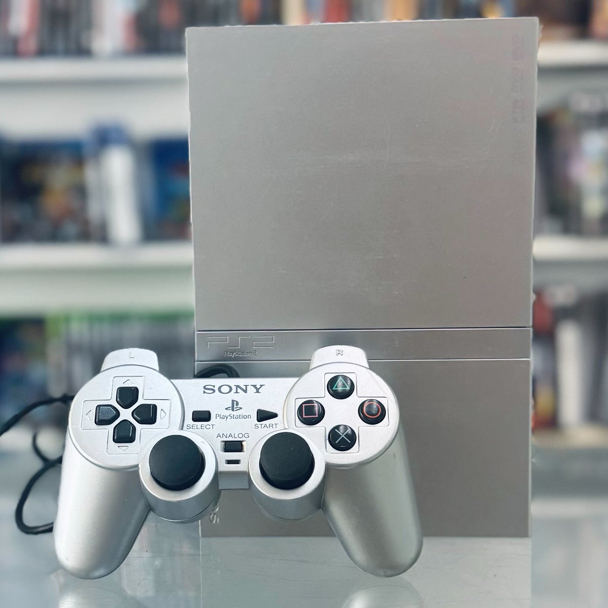 DiscConnection's tweet image. Silver #PS2 Slim!! #DiscConnection