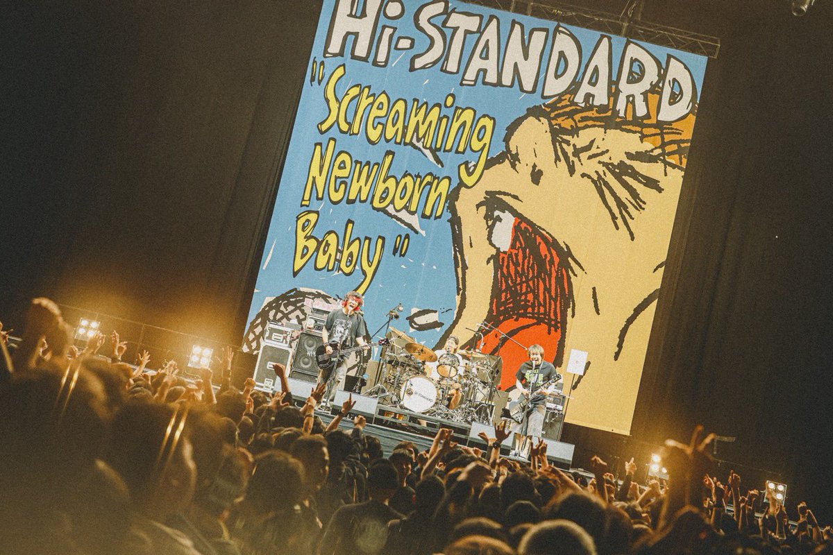 RT @SNB_Tour: Hi-STANDARD “Screaming Newborn Baby Tour” at Niigata