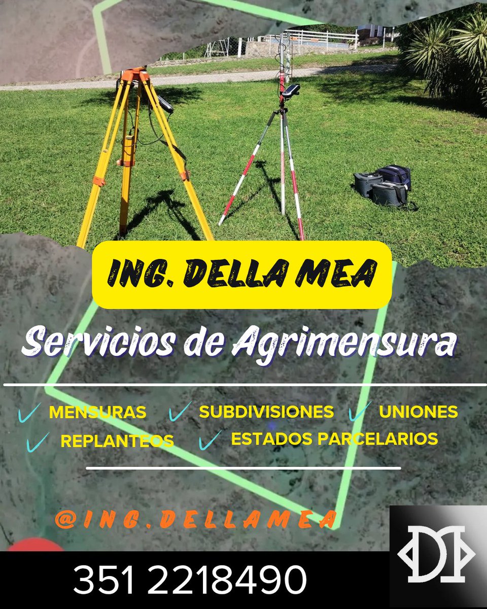 IngDellaMea's tweet photo. Agrimensura en Gral. https://t.co/43SZv3c2oU