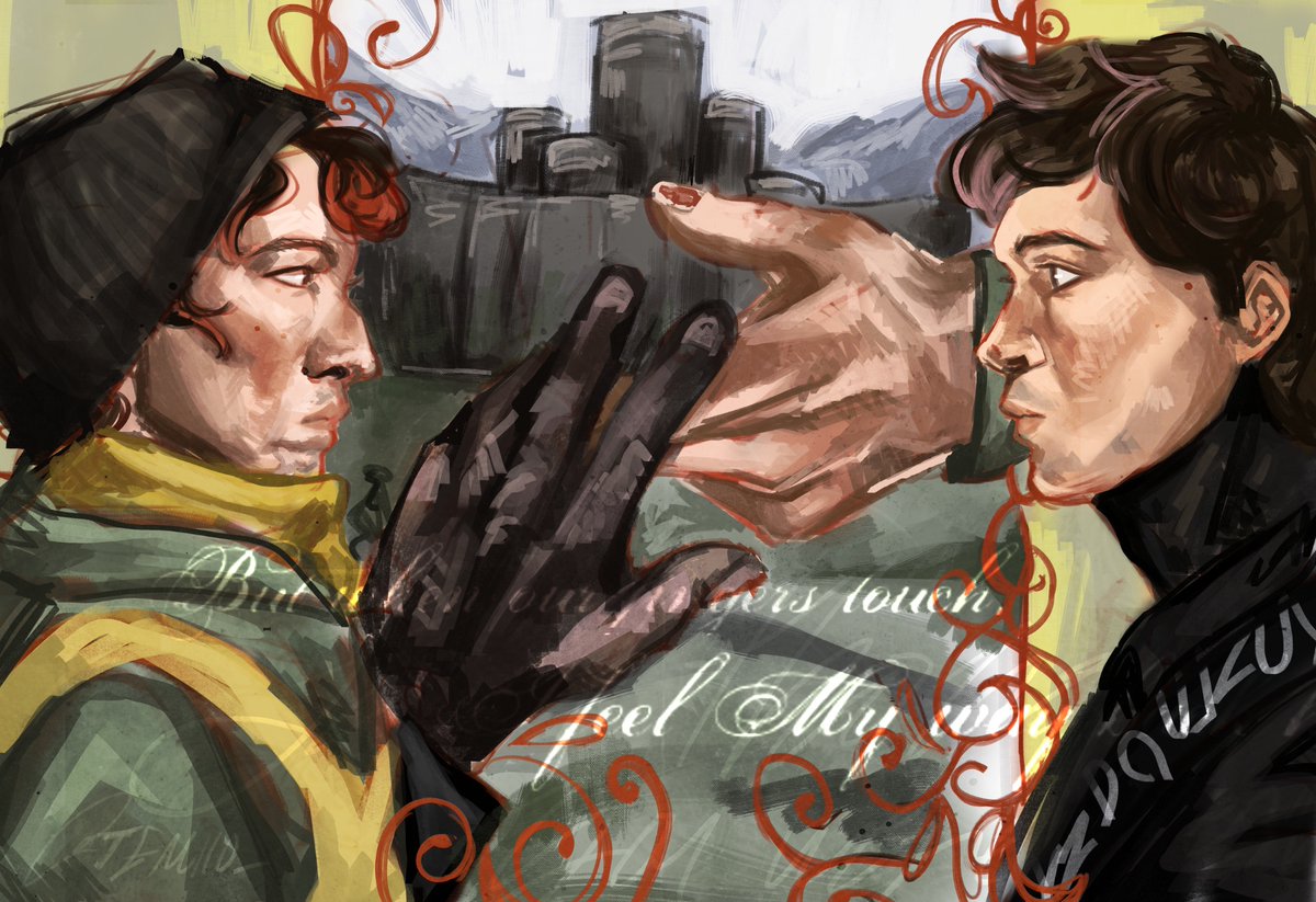temiio_'s tweet photo. but when our fingers touch, i feel my way back home 

#cliqueart #twentyonepilots https://t.co/WfsIHXHv8O