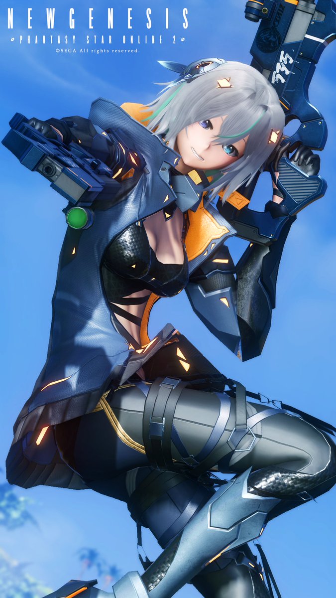 おはようございます〜٩(*´︶`*)۶
久々の武器持ちポーズ。

#PSO2NGS_SS
#メンテの日じゃないけどssを貼る
#ma7ロゴ